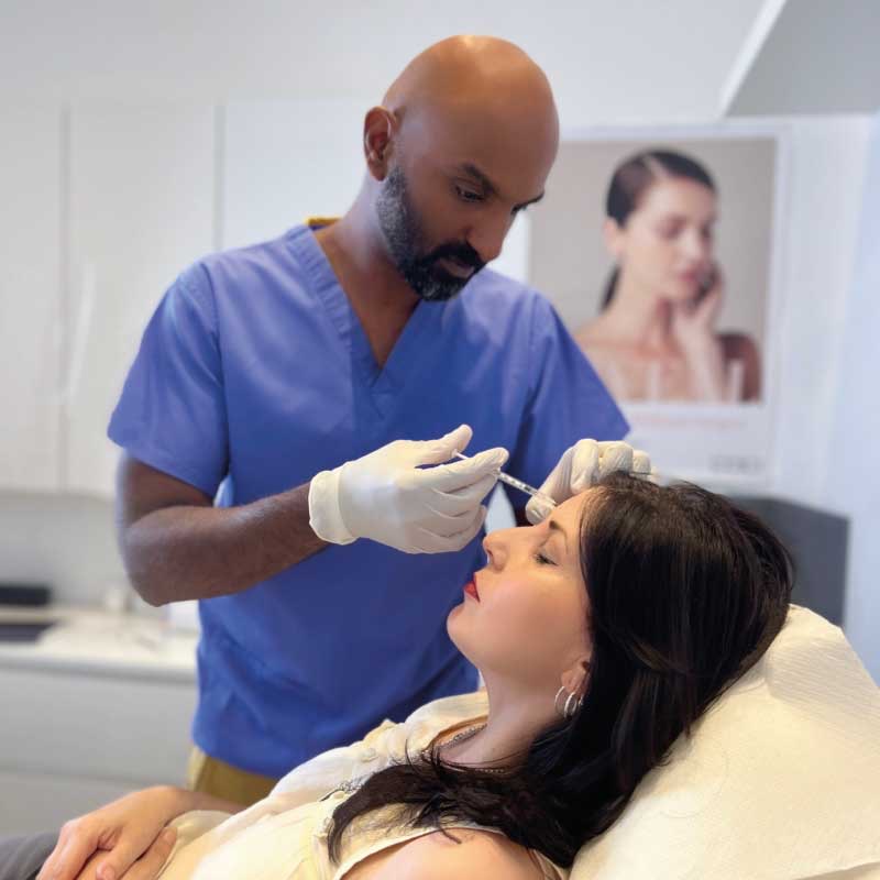 Illustration for the article: Are botox injections safe?